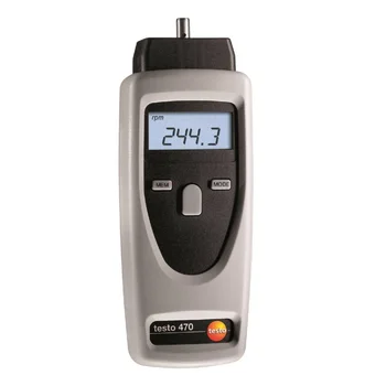 testo 470 kontakt / nie typ kontaktu digitálne rpm tachometra Objednávku-Nr. 0563 0470