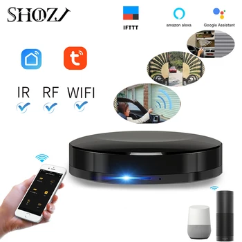 tuya SMART LFIE app Inteligentný Univerzálny WIFI+IR+RF spínač Diaľkový ovládač Smart Home Automation kompatibilný pre Alexa